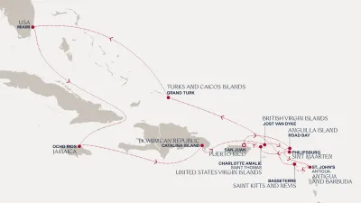 Routenverlauf Eine „Extended Journey“ zu unberührter Schönheit und tropischen Festen