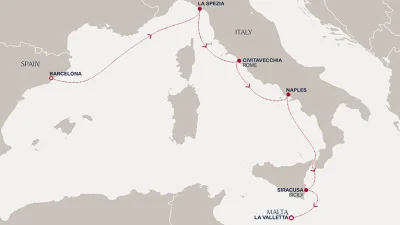 Routenverlauf Eine vielschichtige Reise zu Licht und gelebter Geschichte