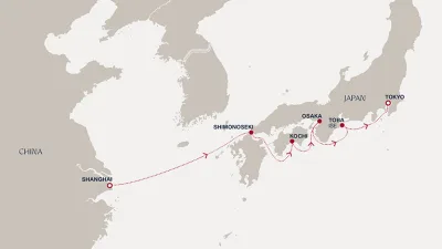 Routenverlauf Eine Reise zu schimmernden Küsten und spirituellem Erbe