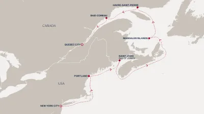 Routenverlauf Eine Reise von den sehenswerten Städten bis zu den fesselnden Küstenlandschaften der amerikanischen Ostküste