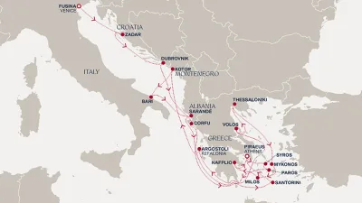 Routenverlauf Eine „Extended Journey“ zu Geschichten, Küsten und wechselnden Meeren