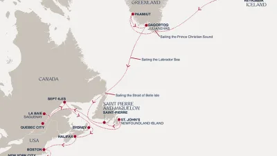 Routenverlauf Eine „Grand Journey“ zu spektakulären Landschaften, dramatischen Wasserwegen und geschichtsträchtigen Städten